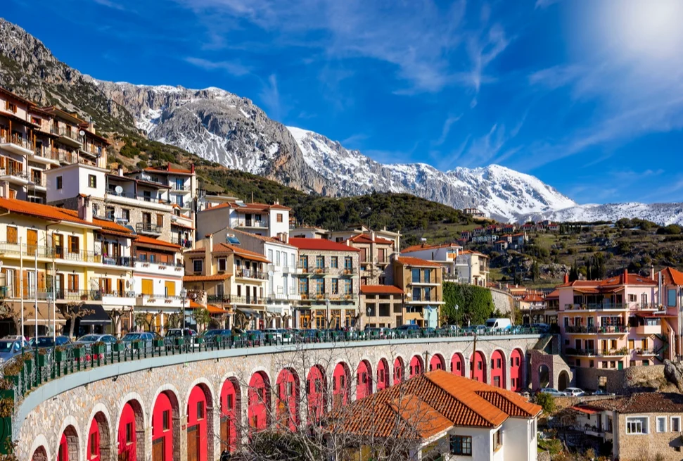 Rondreis Klassiek Griekenland | Arachova dorp